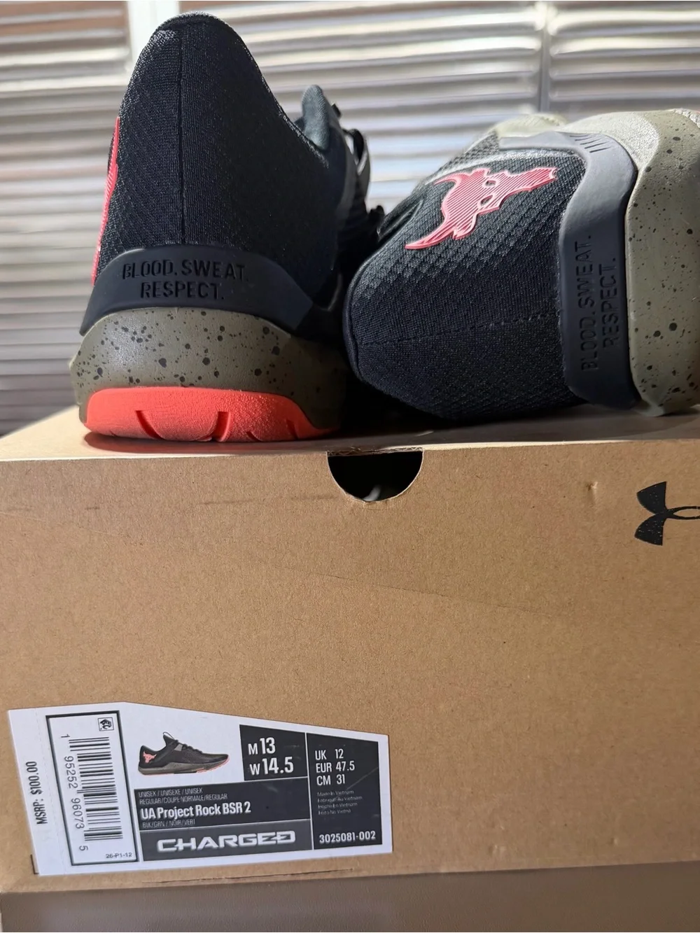 Under Armour breathable mesh